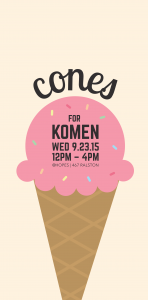 cones for komen FB