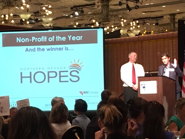HOPES Awarded Non-Profit of the Year from Chamber NV