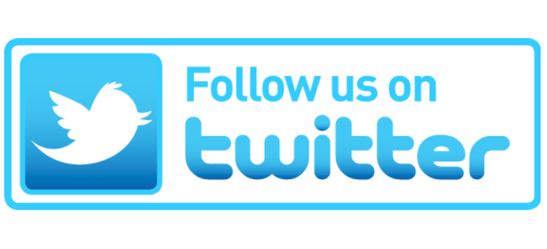 come follow us on twitter logo