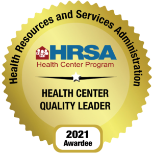HRSA Health Center Quality Leader 2021 Awardee