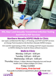Northern Nevada Hopes Walk-in Clinic