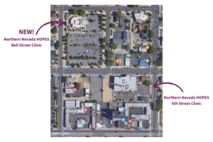 NNHopes Bell Street Clinic Location Map