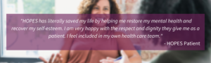 Testimony of an NNHopes Patient