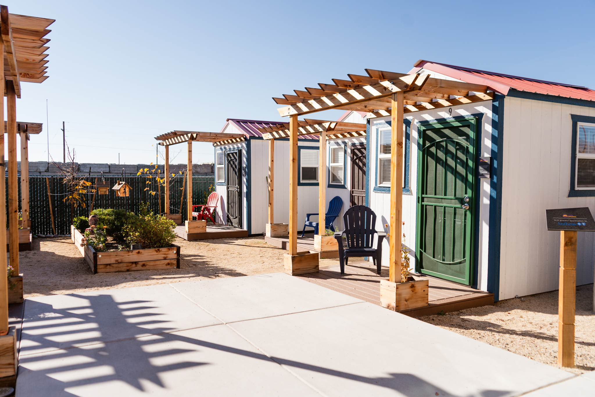 Exterior of a Hope Spring tiny home