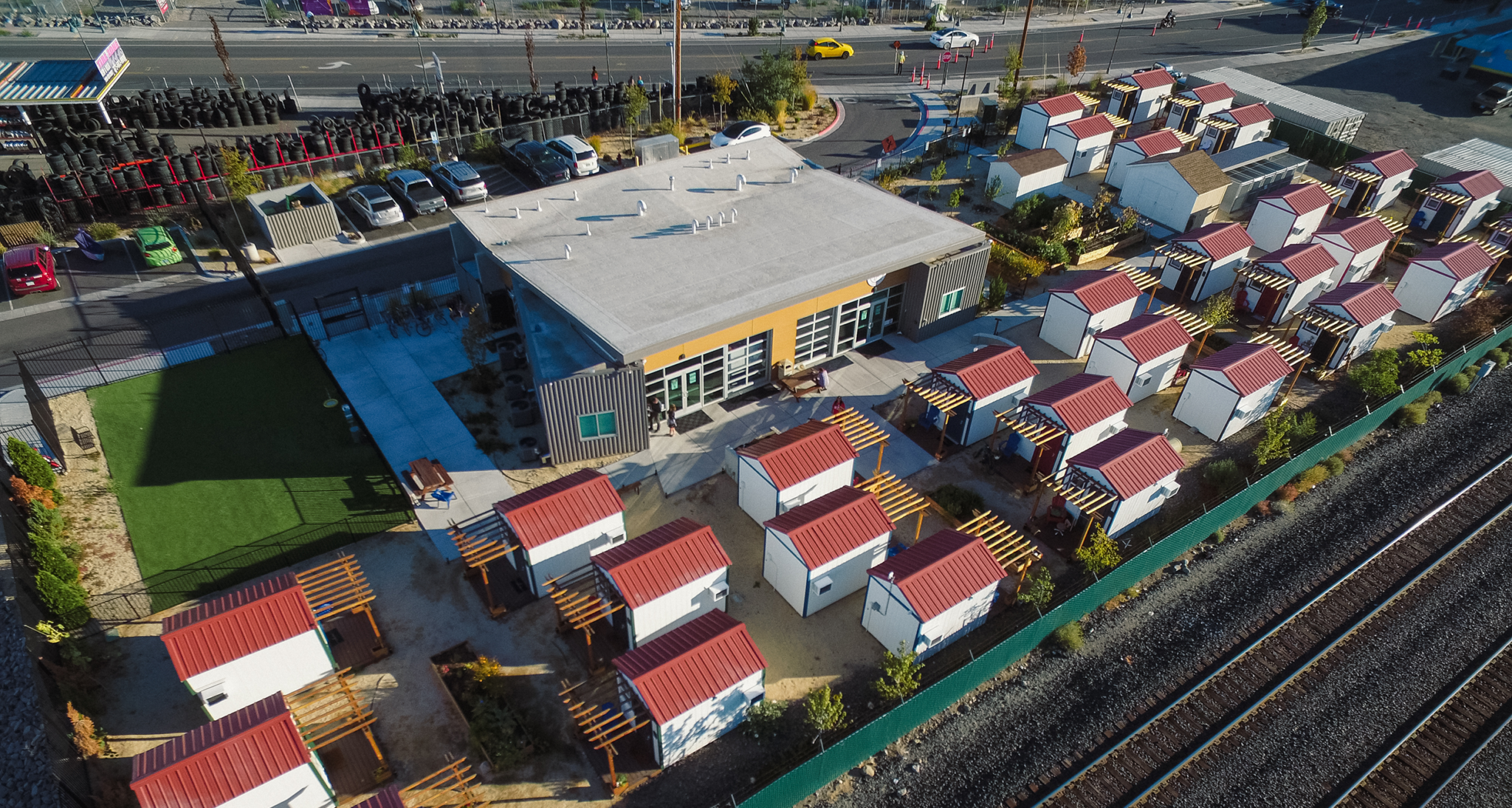 Aerial view of Hope Springs community